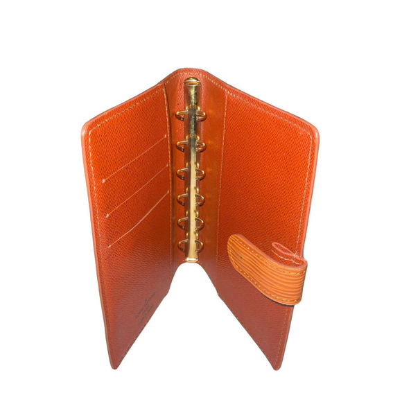 LOUIS VUITTON Epi Leather Agenda Cover Orange CA0998 - Picture 10 of 15